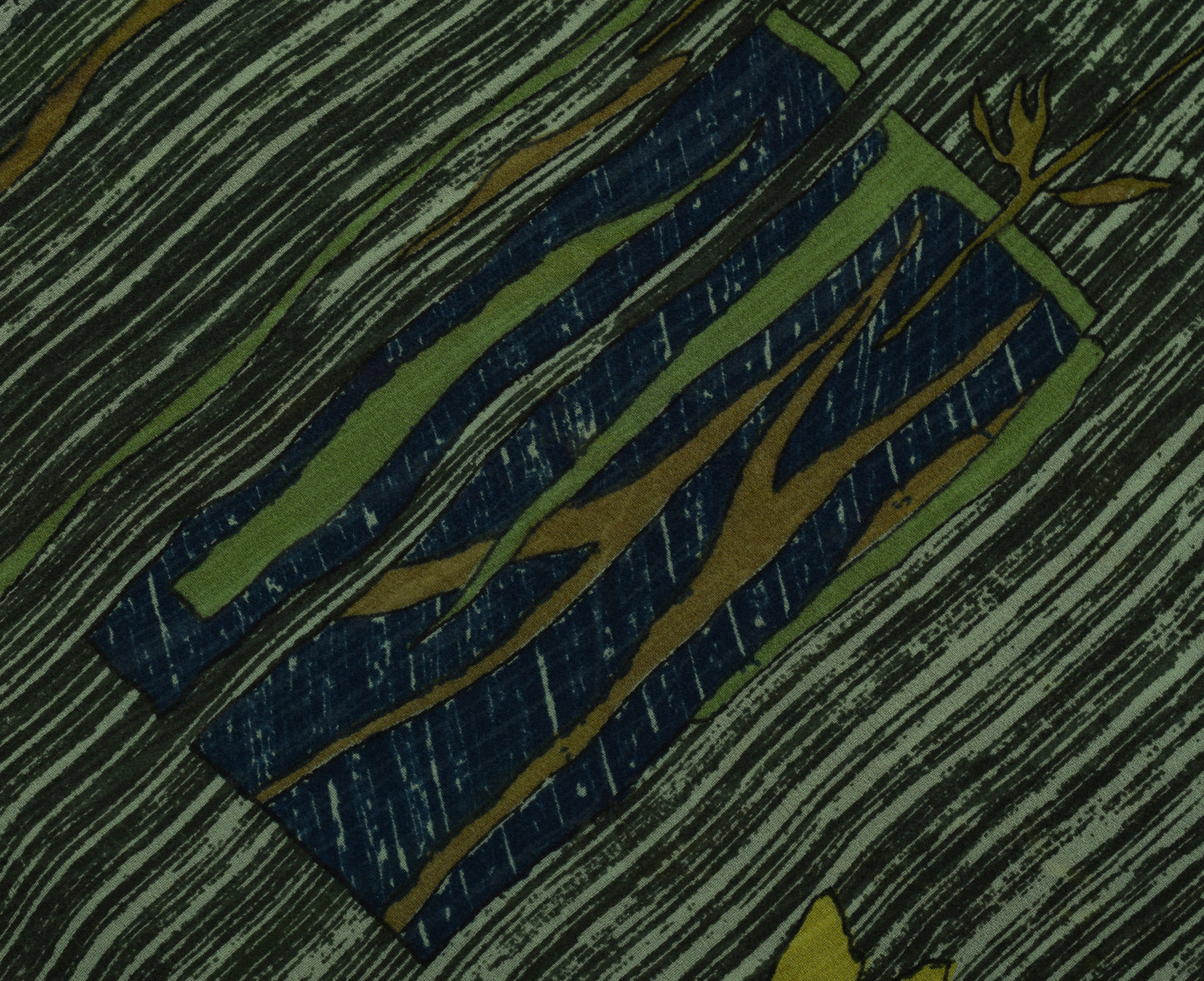 Sushila Vintage Green Saree 100% Pure Georgette Silk Printed Floral Craft Fabric