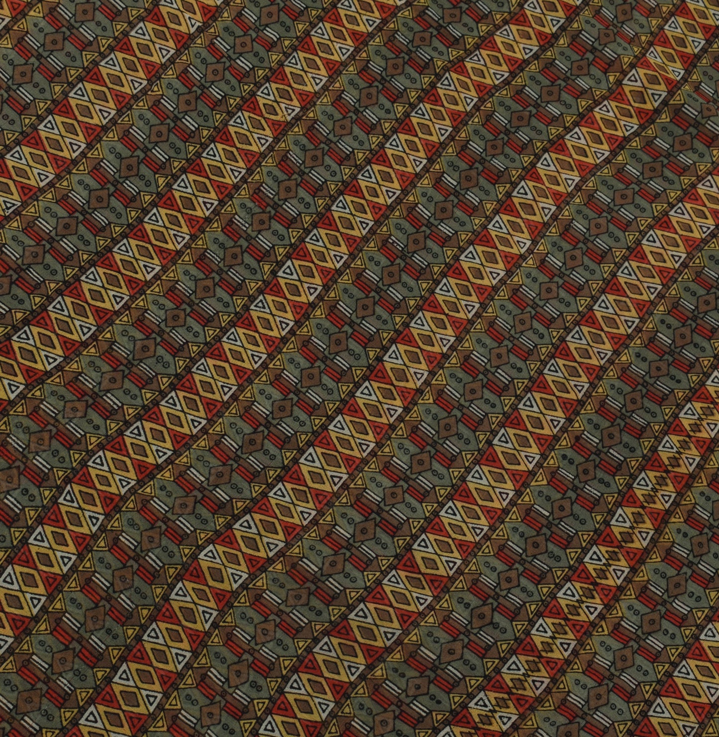 Sushila Vintage Gray Saree 100% Pure Georgette Printed Geometrical Craft Fabric