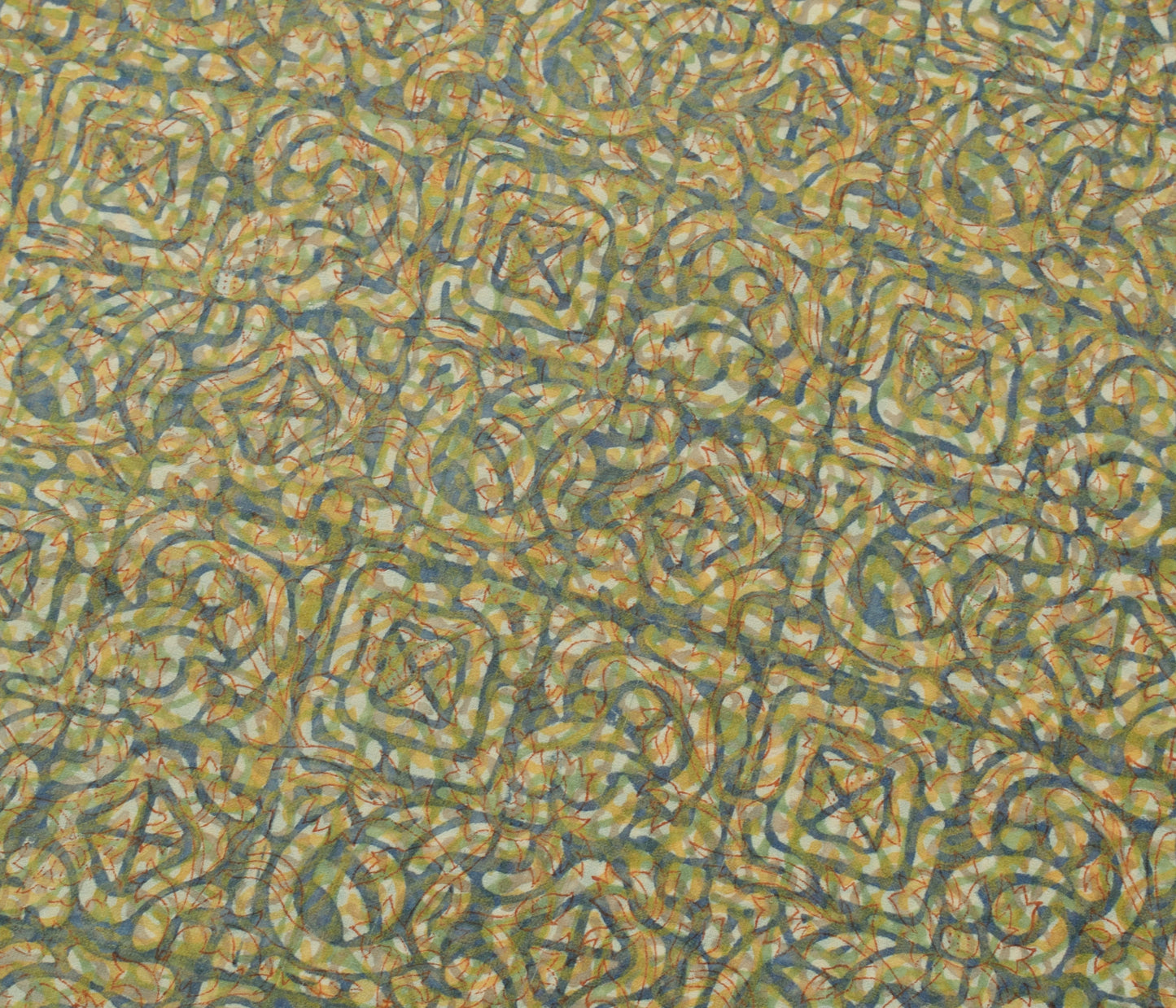 Sushila Vintage Indian Saree 100% Pure Georgette Silk Printed 5 YD Craft Fabric