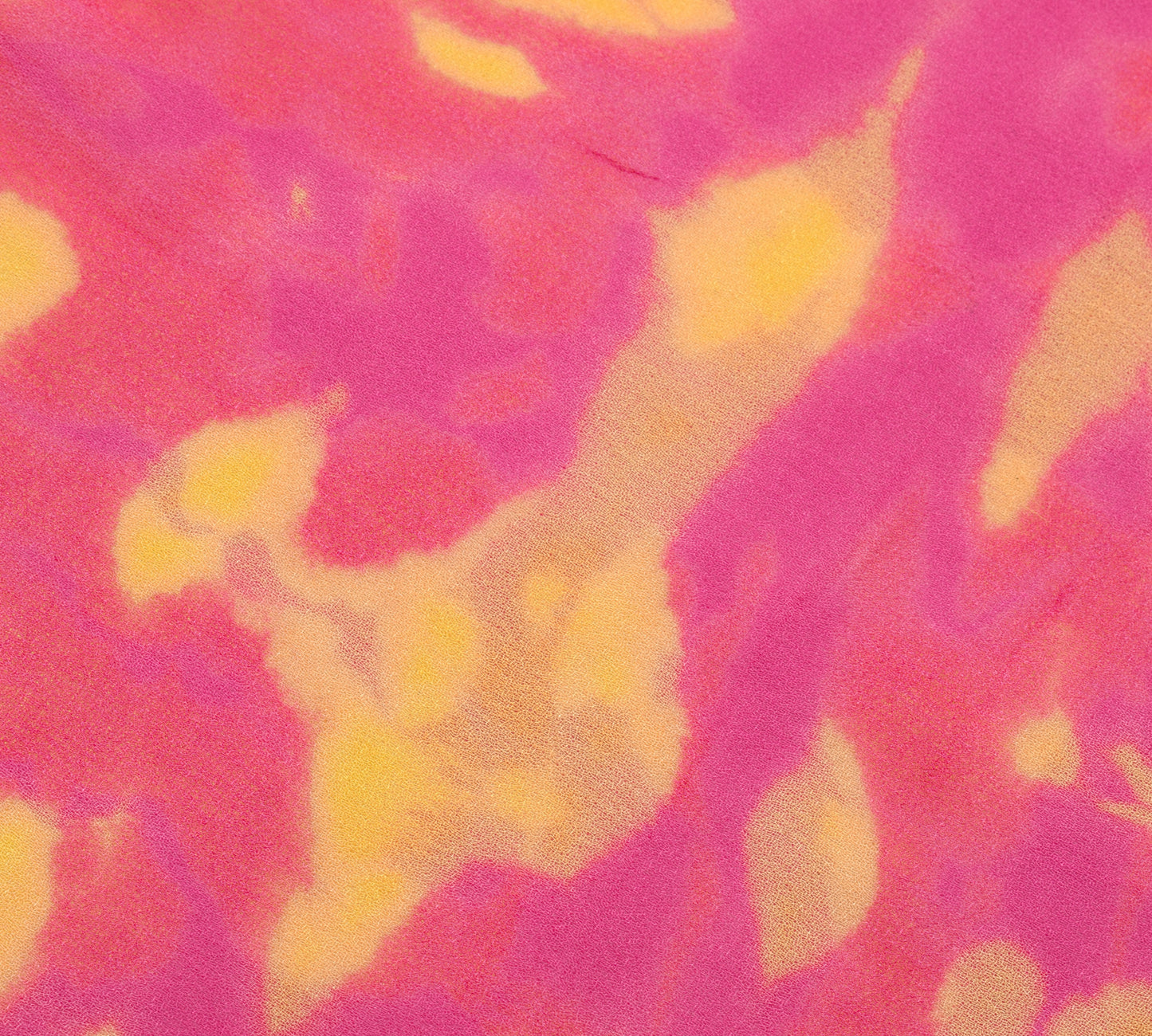 Sushila Vintage Purple Saree 100% Pure Georgette Silk Printed 5 YD Craft Fabric