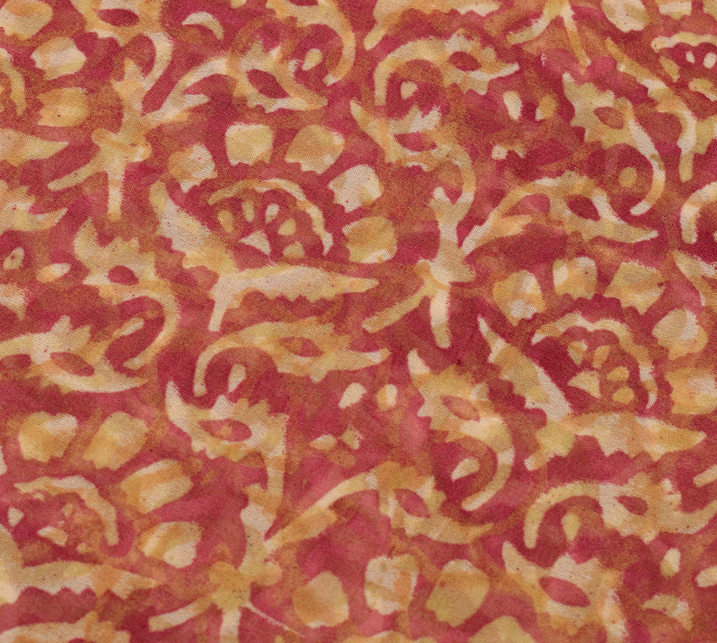 Sushila Vintage Pink Saree 100% Pure Georgette Silk Printed Floral Craft Fabric