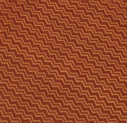 Sushila Vintage Brown Saree 100% Pure Silk Printed Zig-Zag Soft Craft Fabric