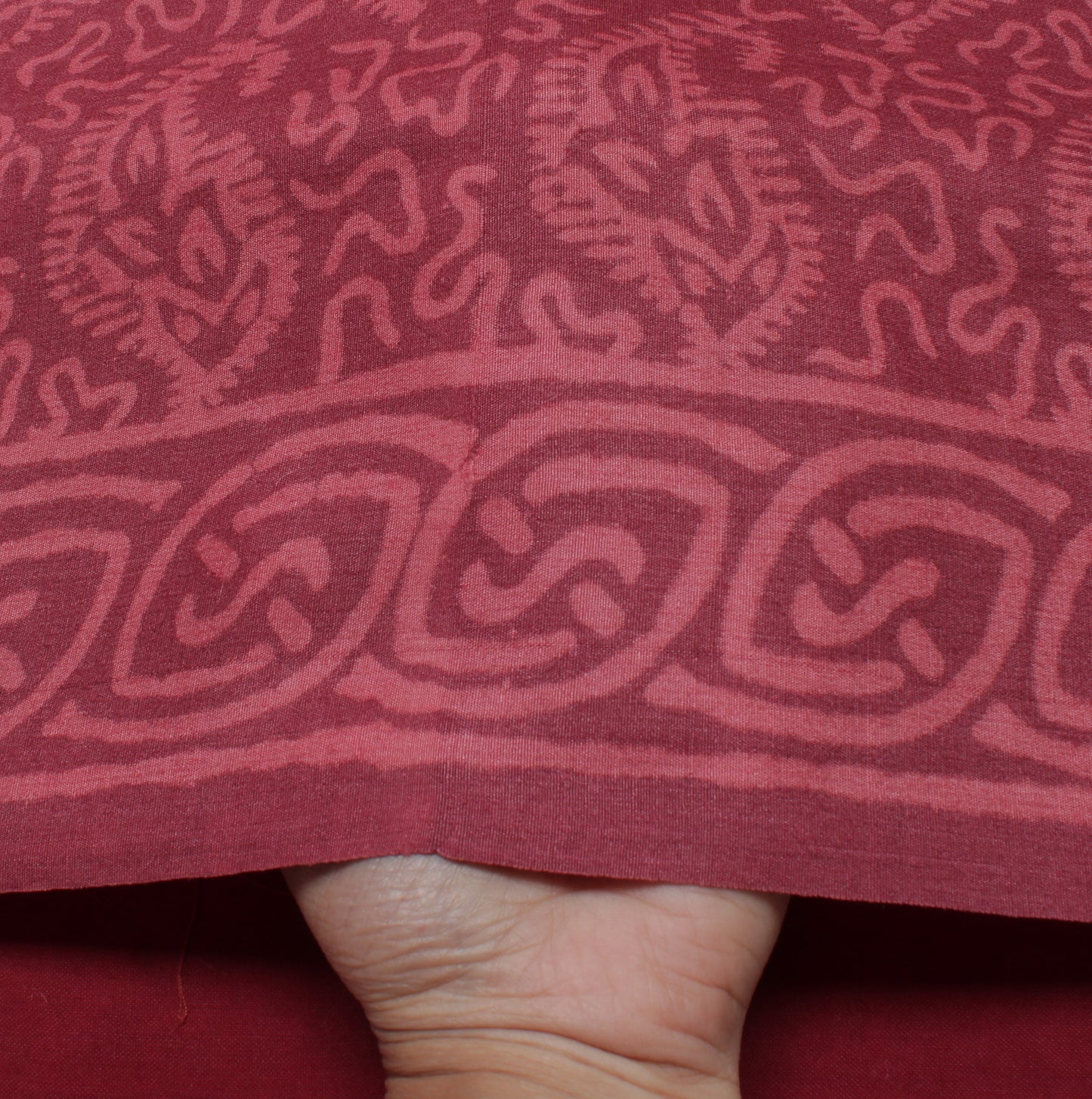 Sushila Vintage Indian Saree 100% Pure Silk Printed Paisley Soft Craft Fabric