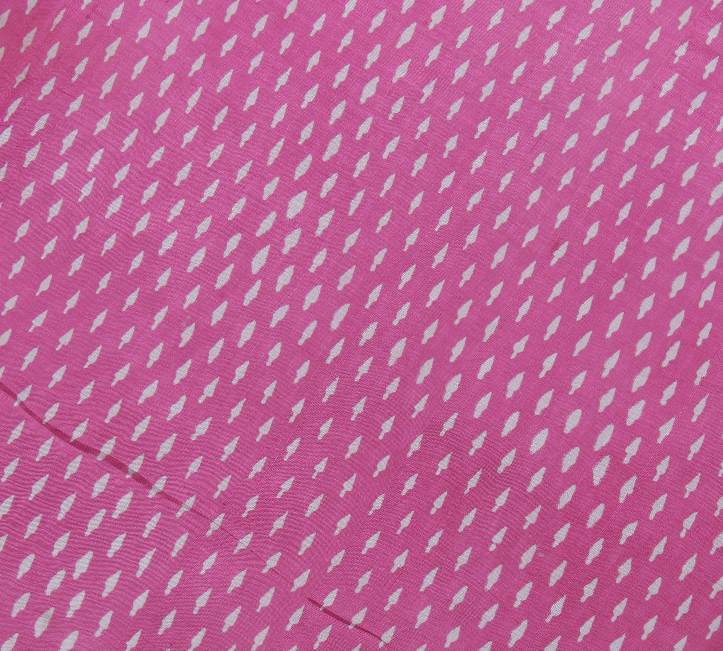 Sushila Vintage Purple Saree 100% Pure Silk Printed Soft Craft 5 Yard Fabric