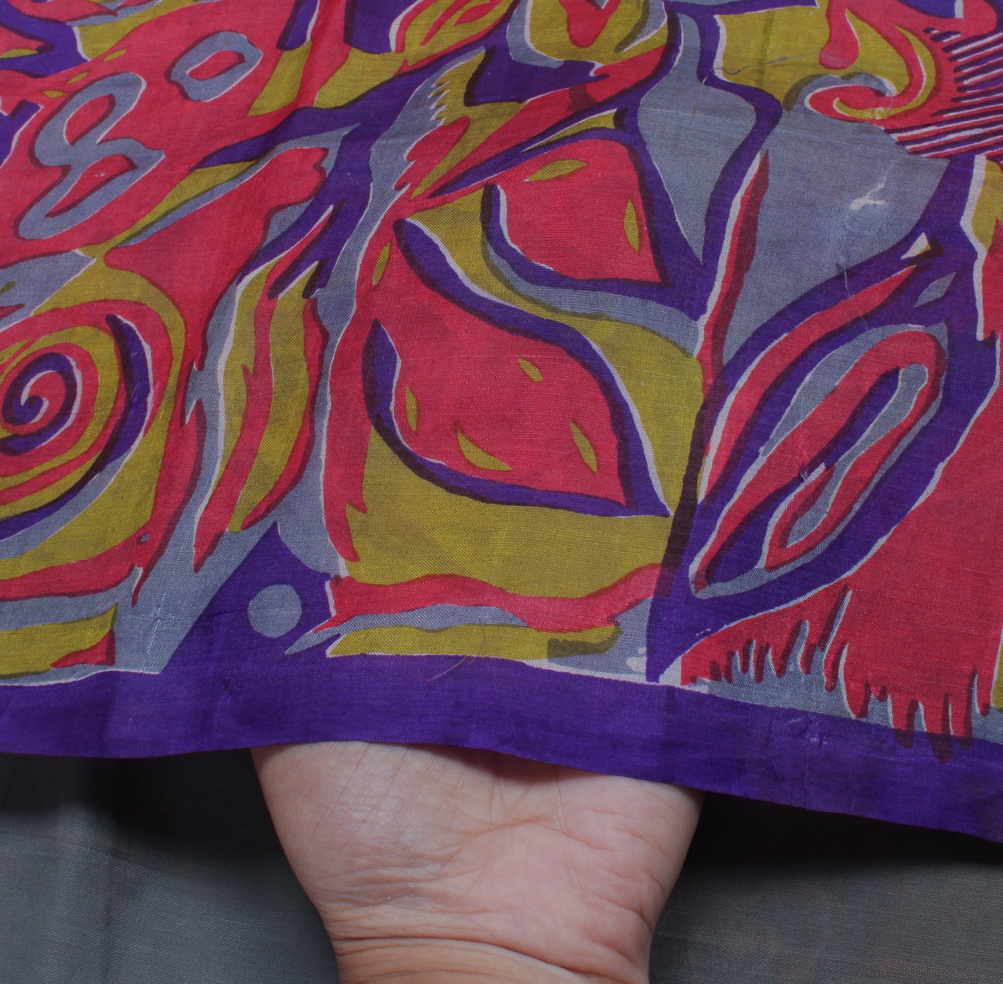 Sushila Vintage Indian Saree 100% Pure Silk Printed Soft Craft 5 Yard Fabric