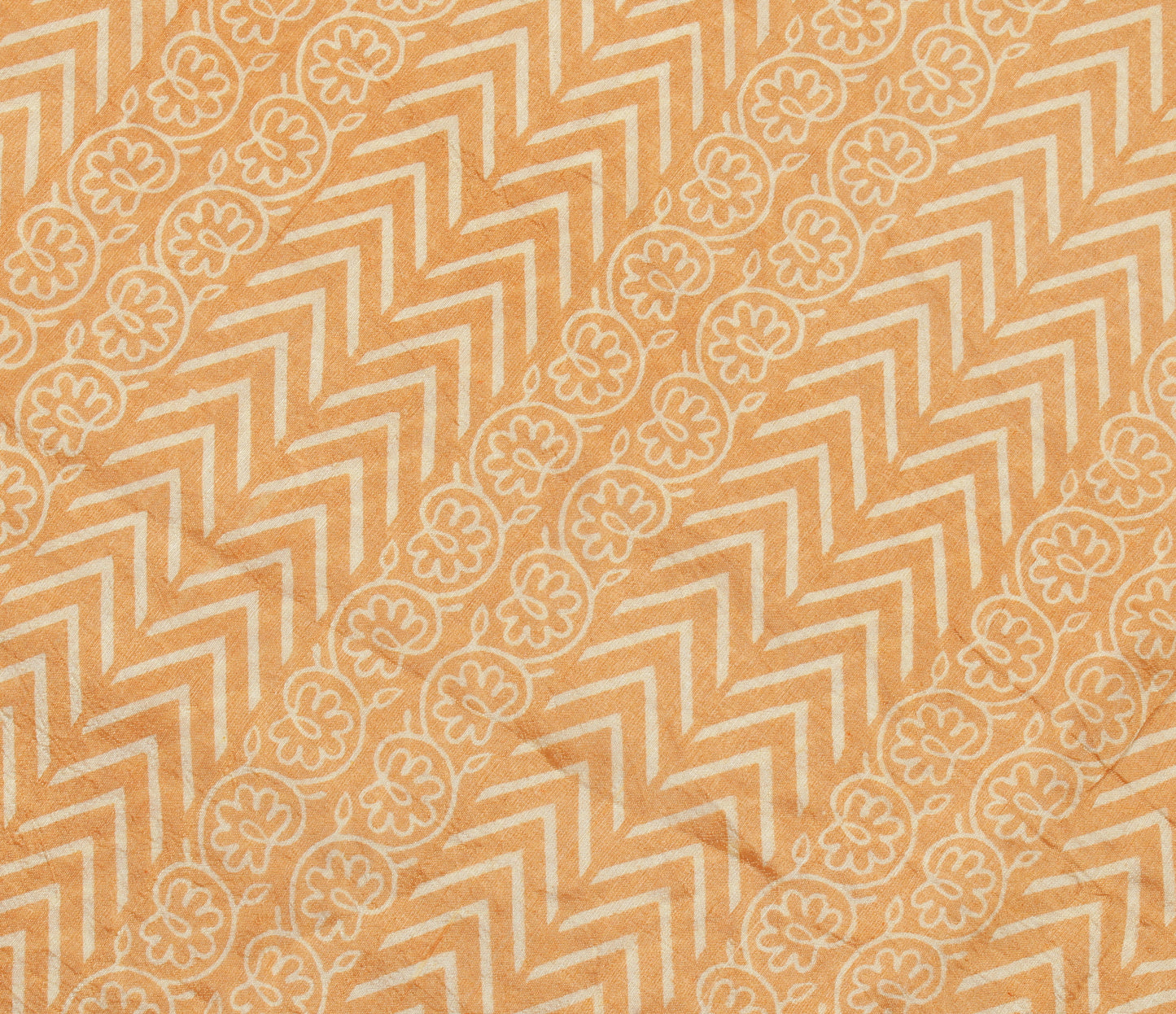 Sushila Vintage Indian Saree 100% Pure Silk Printed Soft Craft 5 Yard Fabric