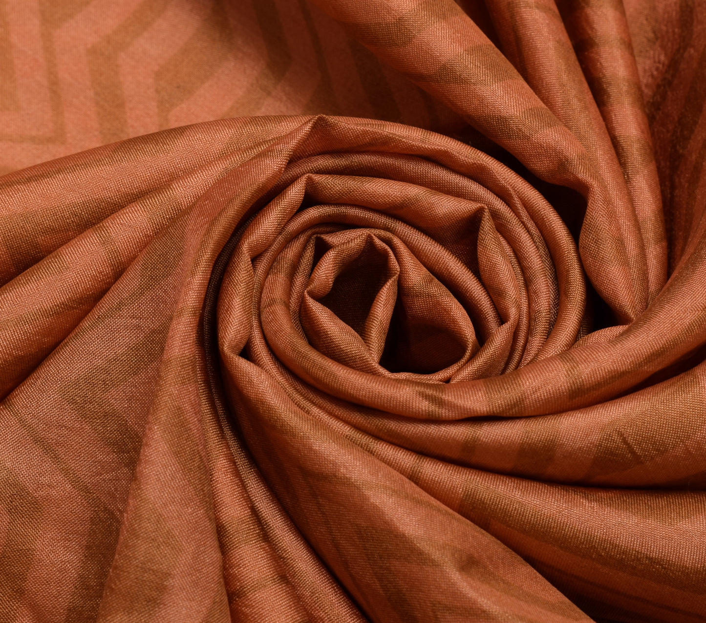 Sushila Vintage Indian Saree 100% Pure Silk Printed Soft Craft 5 Yard Fabric