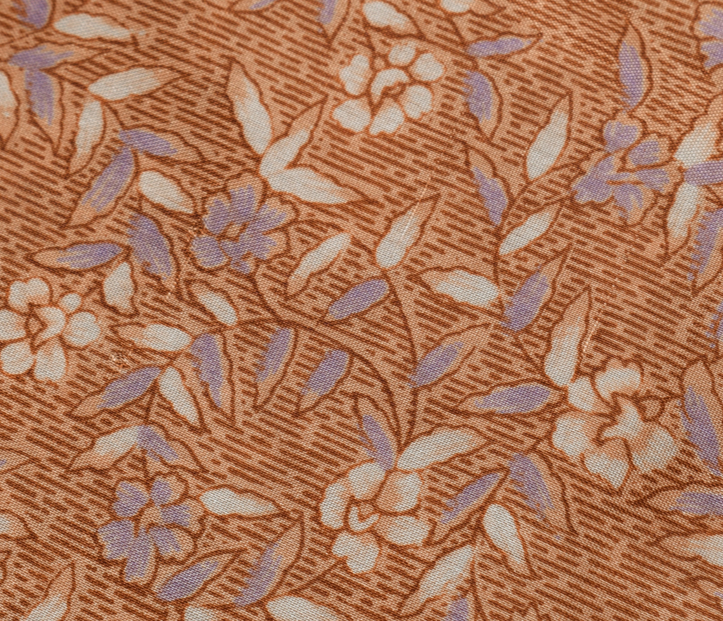 Sushila Vintage Indian Saree Blend Silk Printed Floral5 Yard Soft Craft Fabric