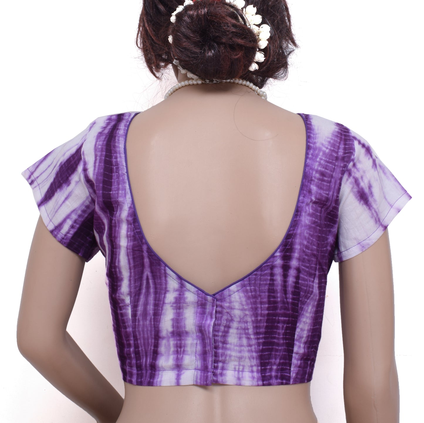 Sushila New Top Readymade 38" Sari Blouse 100% Pure Cotton Printed Choli