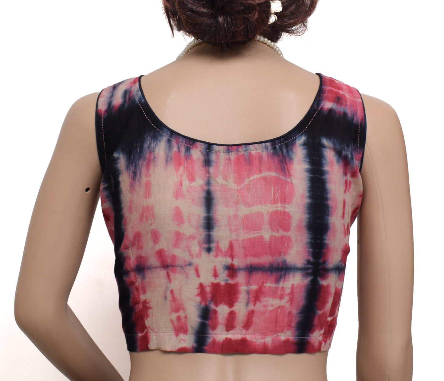 Sushila New Top Readymade 36" Sari Blouse 100% Pure Cotton Printed Choli