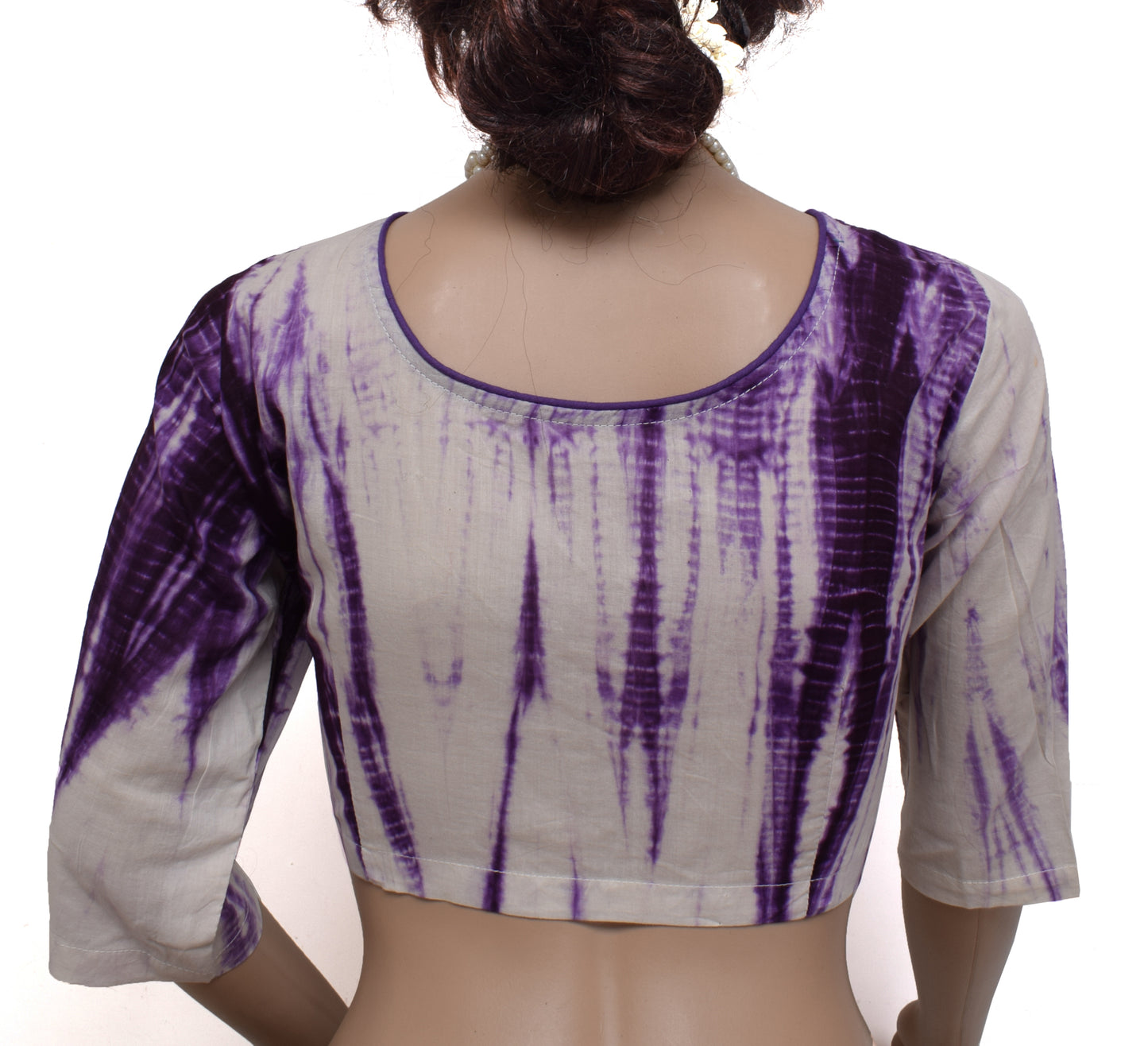 Sushila New Top Readymade 40" Sari Blouse Pure Cotton Printed Blouse Choli