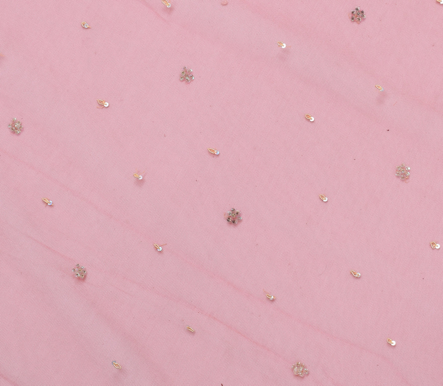 Sushila Vintage Red Dupatta Net Hand Beaded Zardozi Work Indian Long Stole Veil