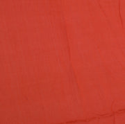 Sushila Vintage Dark Orange Dupatta Pure Chiffon Silk Embroidered Long Stole