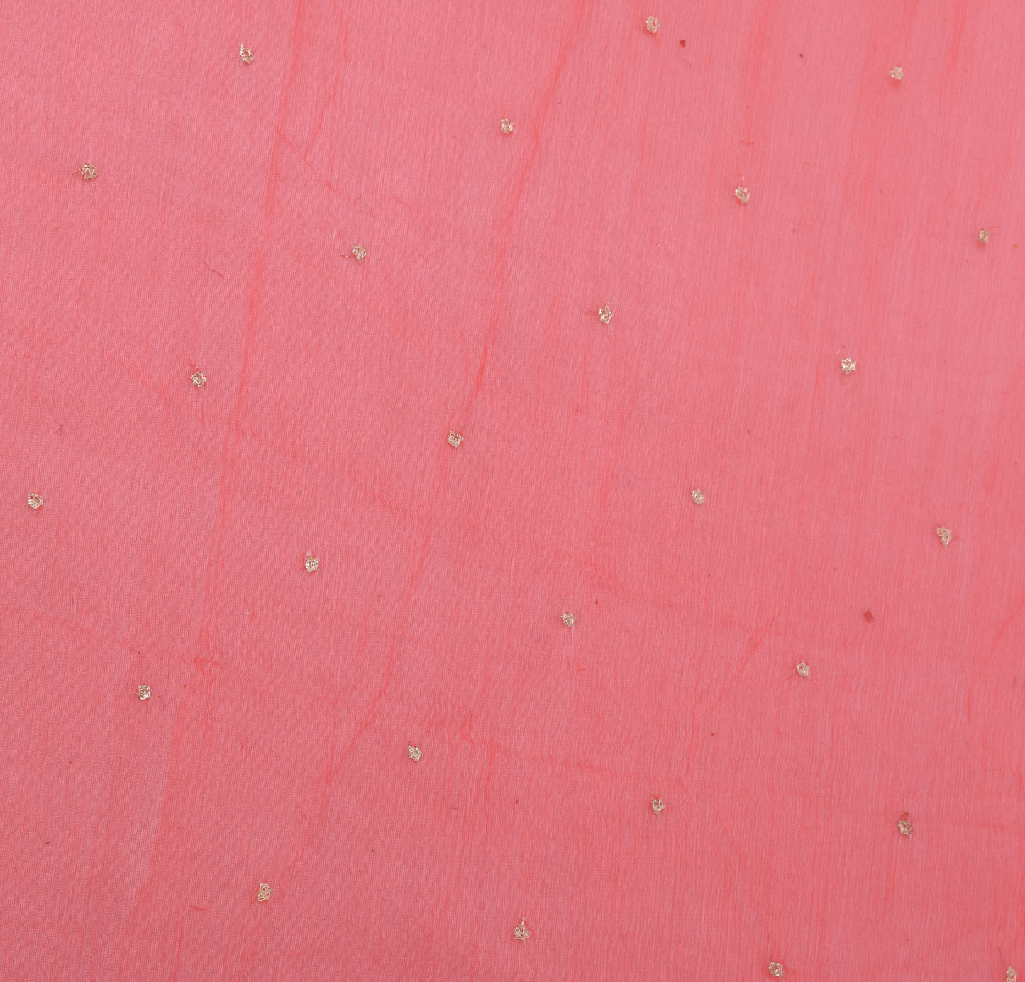 Sushila Vintage Red Dupatta Pure Chiffon Silk Hand Beaded Zardozi Long Stole