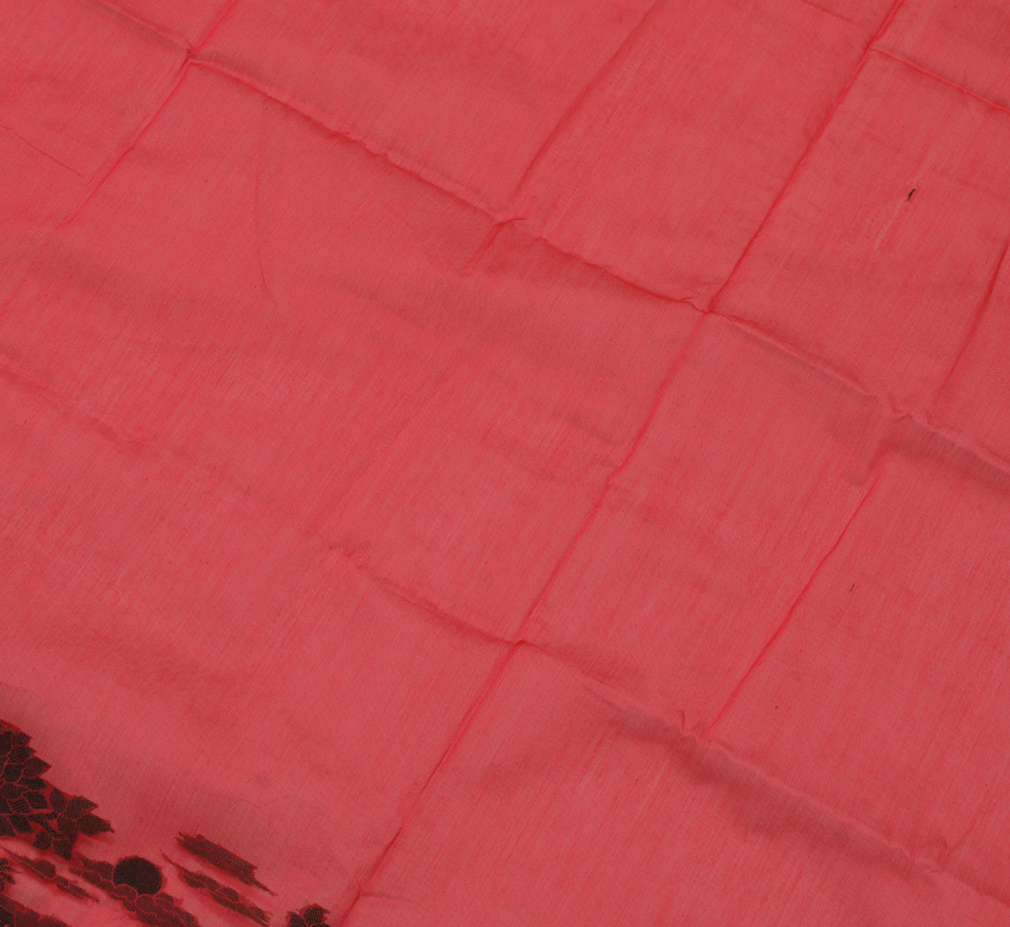 Sushila Vintage Red Indian Dupatta Blend Silk Woven Long Stole Scarves Hijab