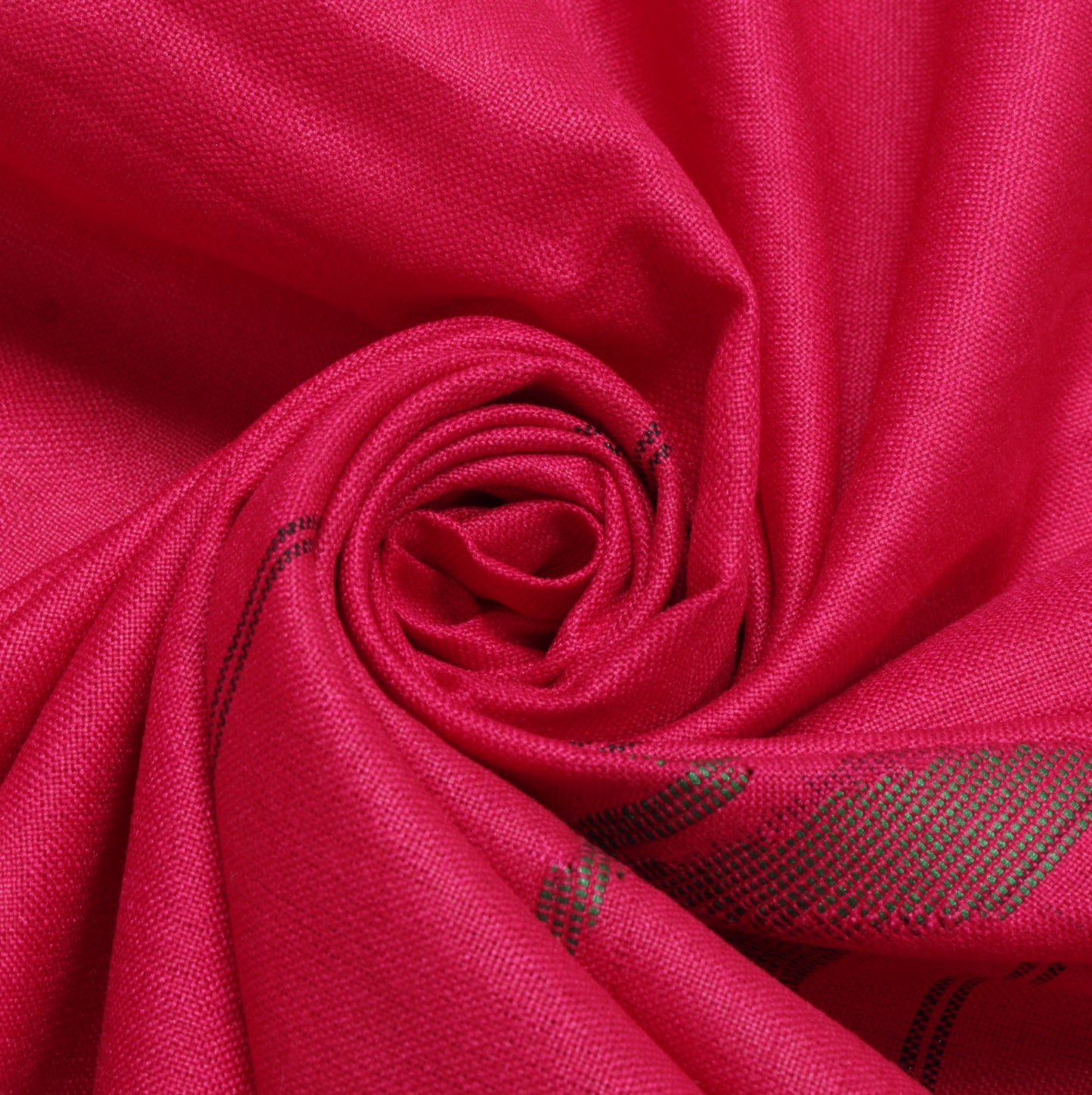 Sushila Vintage Dark Pink Indian Dupatta Blend Cotton Woven Long Stole Scarves