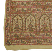 Sushila Vintage Indian Dupatta Pure Georgette Silk Woven & Printed Long Stole