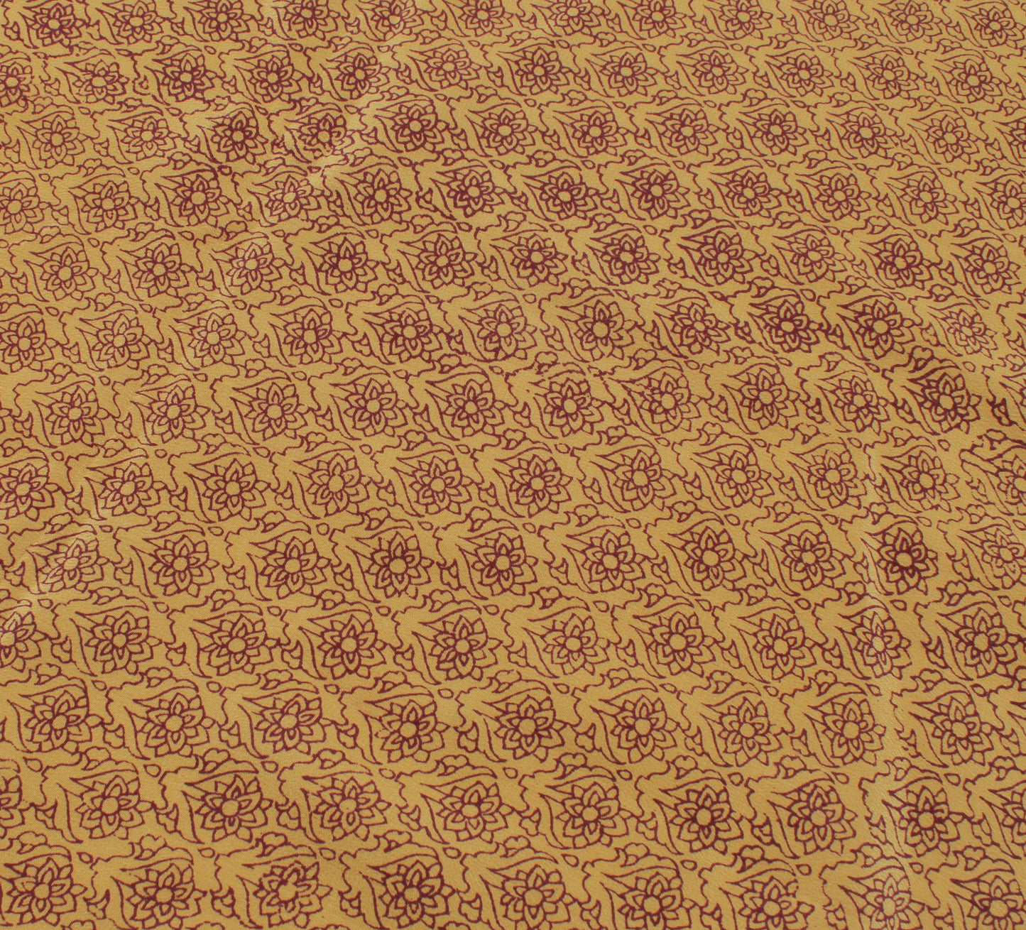 Sushila Vintage Cream Indian Dupatta Pure Crepe Silk Printed Long Stole Scarves
