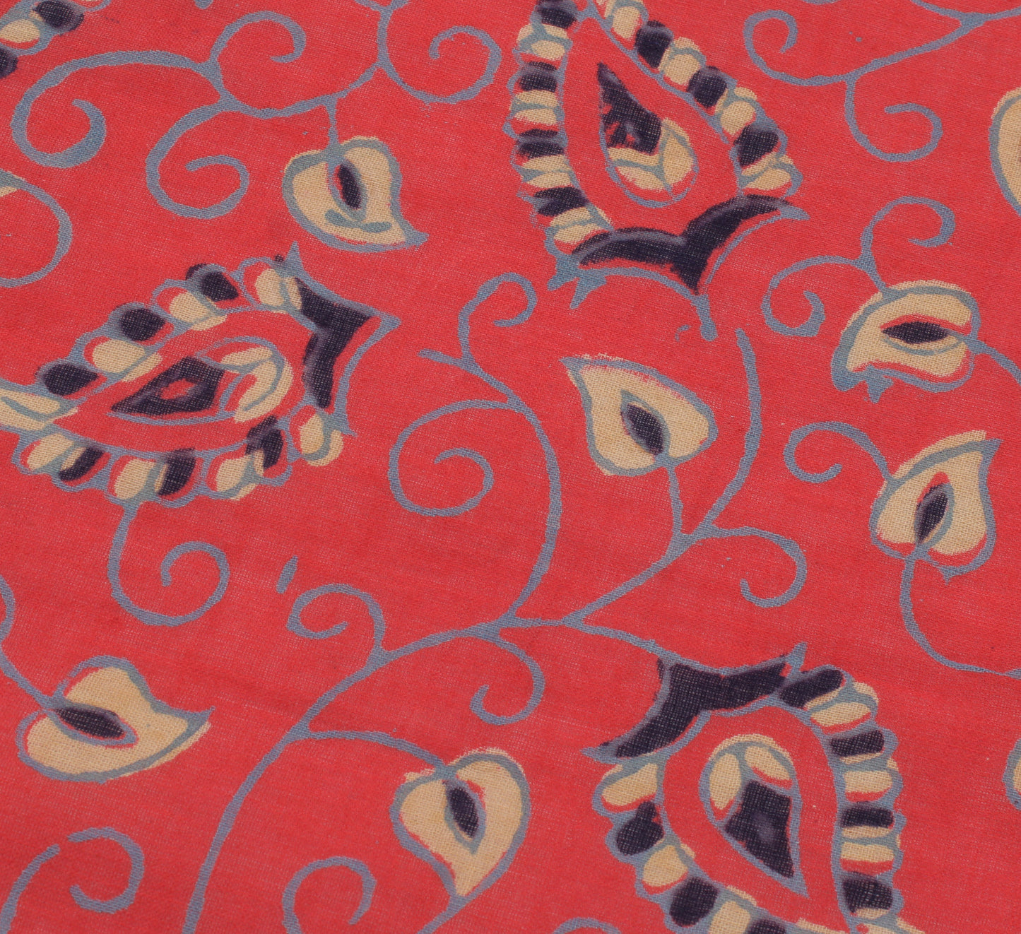 Sushila Vintage Indian Dupatta Pure Cotton Printed Long Stole Scarves Hijab