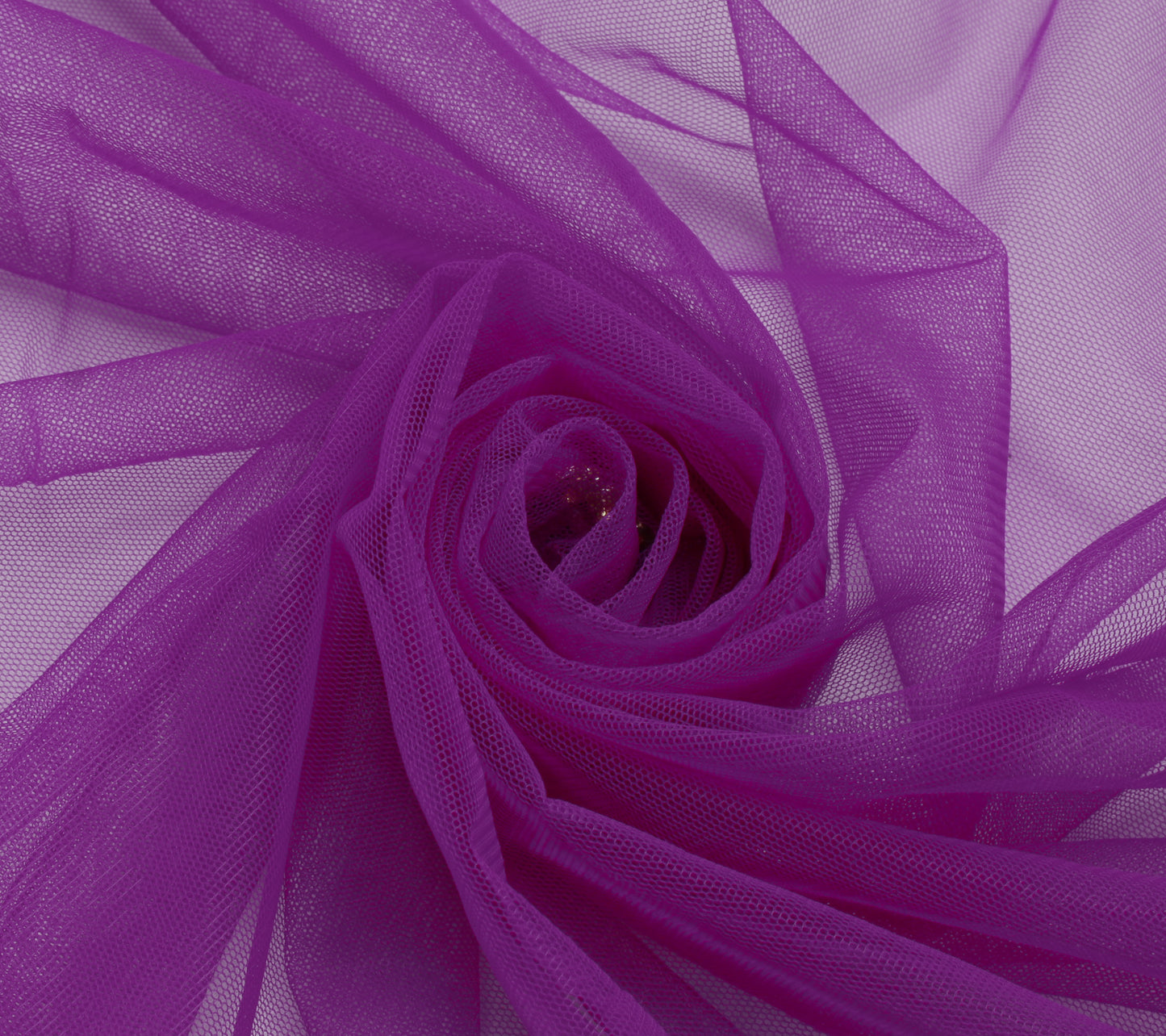 Sushila Vintage Purple Indian Dupatta Net Mesh Hand Beaded Long Stole Scarves