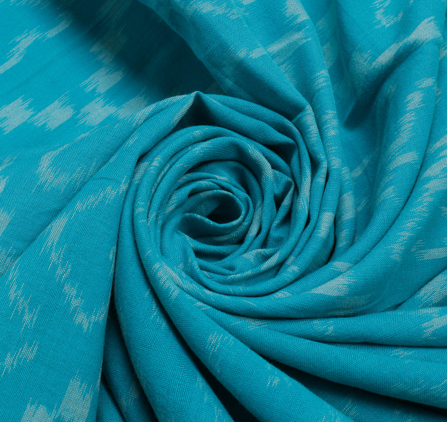 Sushila Vintage Blue Indian Dupatta 100% Pure Cotton Woven Long Stole Hijab
