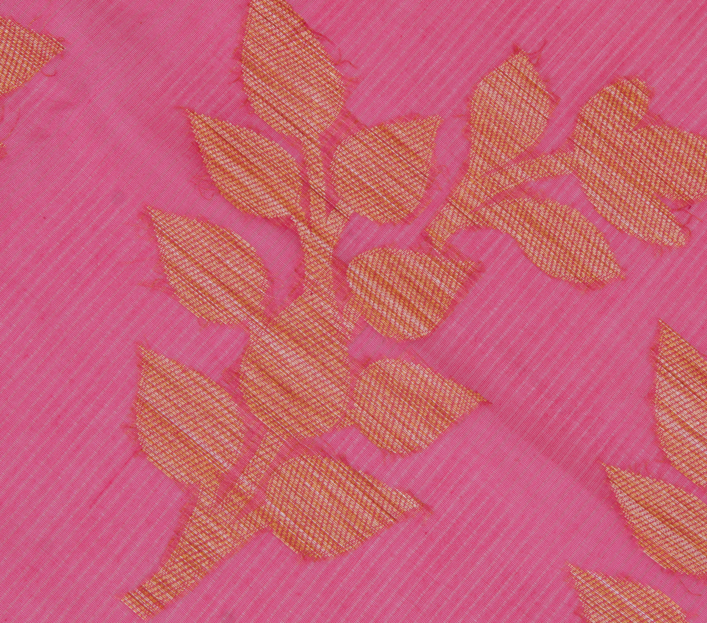 Sushila Vintage Dark Pink Dupatta Blend Silk Woven Long Stole Wrap Scarves