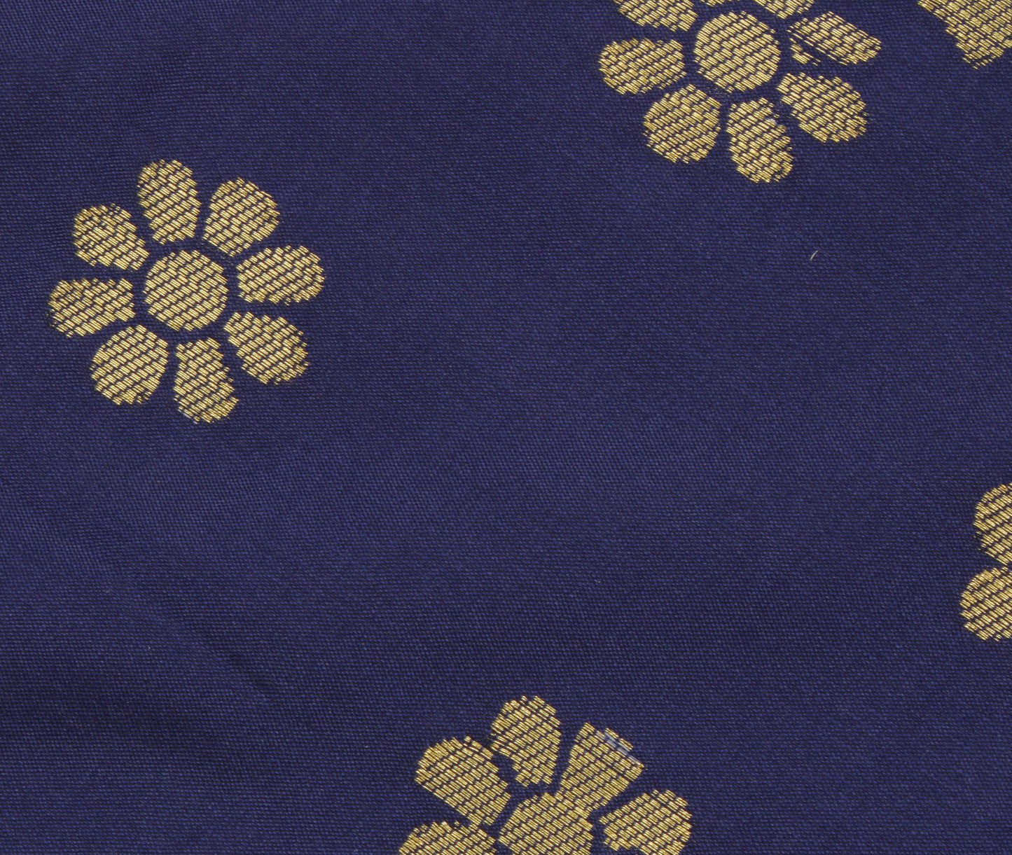 Sushila Vintage Blue Dupatta Blend Silk Zari Woven Long Stole Wrap Scraves