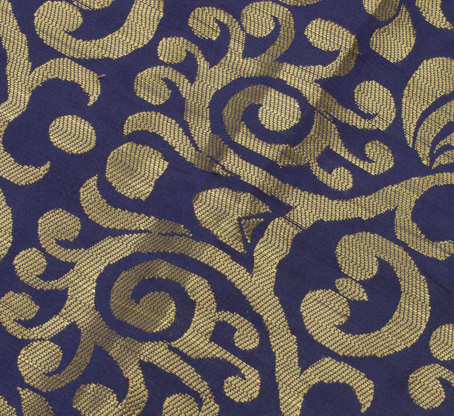 Sushila Vintage Blue Dupatta Blend Silk Zari Woven Long Stole Wrap Scraves
