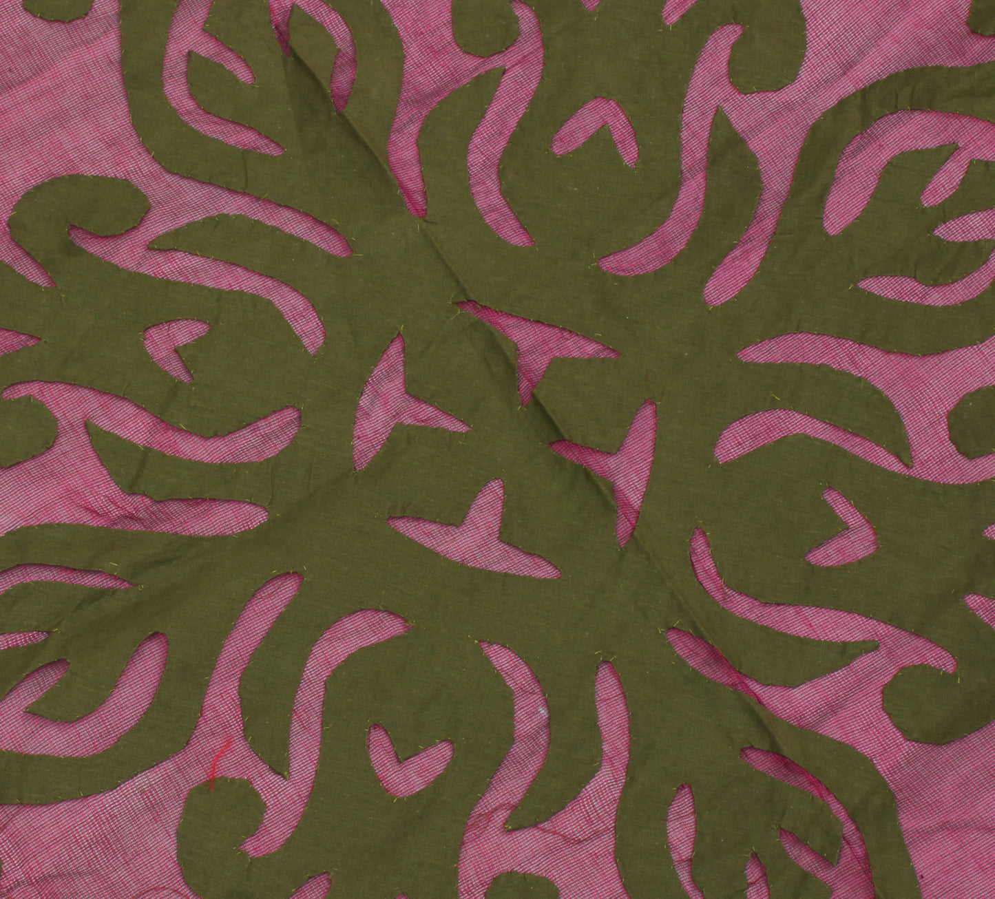 Sushila Vintage Purple Indian Dupatta 100% Pure Cotton Embroidered Long Stole