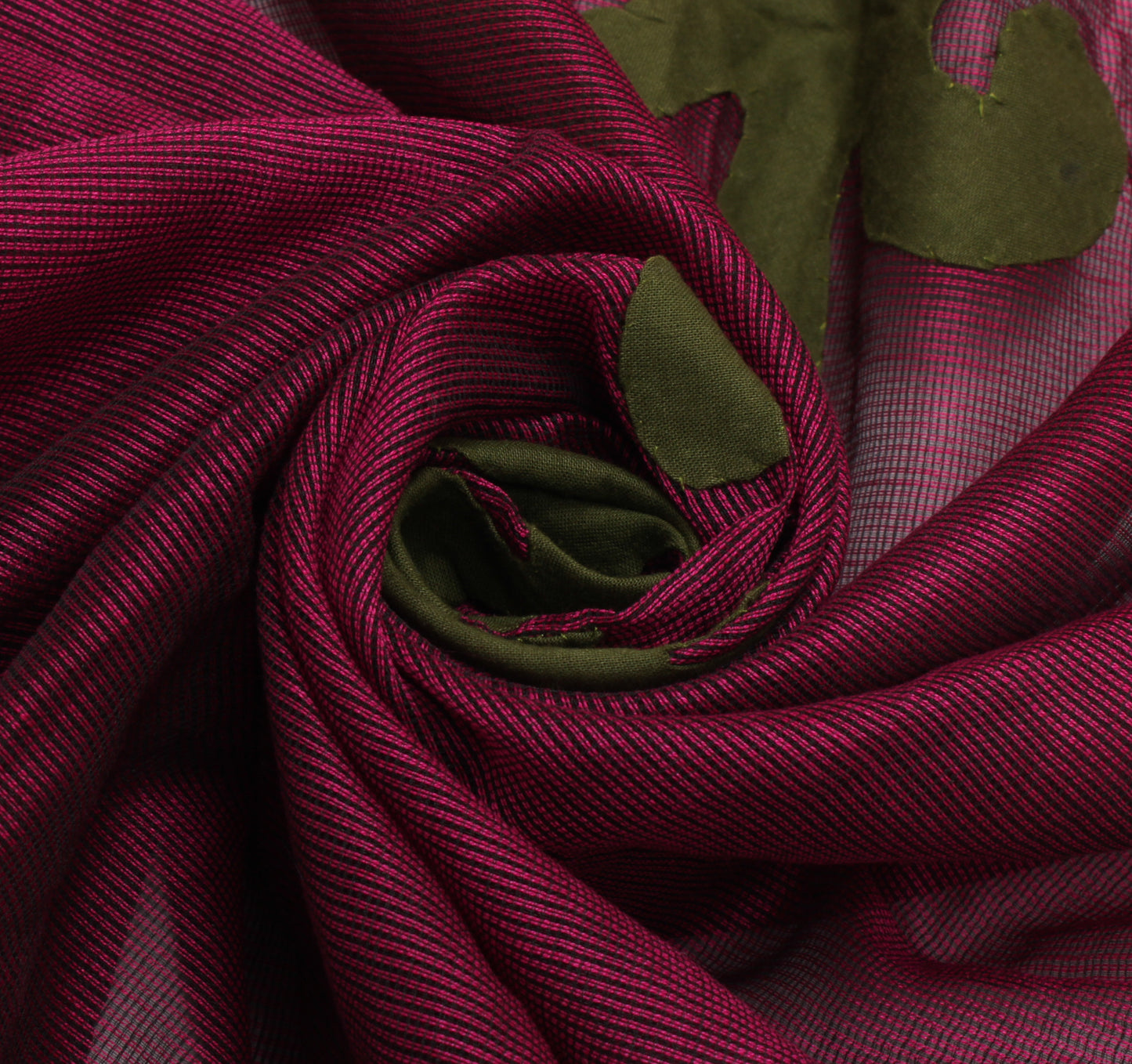 Sushila Vintage Purple Indian Dupatta 100% Pure Cotton Embroidered Long Stole