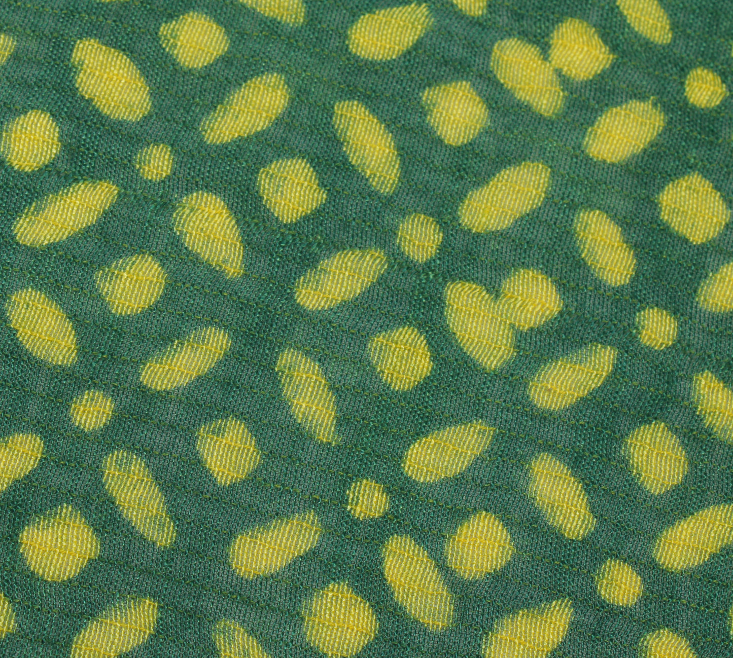Sushila Vintage Green Indian Dupatta 100% Pure Cotton Printed Long Stole Hijab