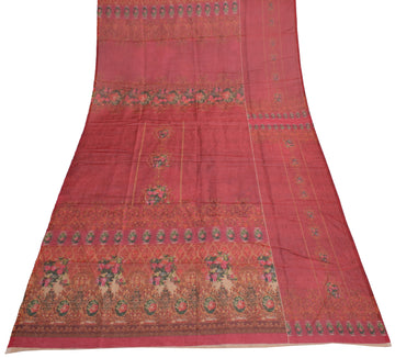 Sushila Vintage Indian Dupatta Blend Silk Digital Printed Long Stole Hijab