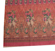 Sushila Vintage Indian Dupatta Blend Silk Digital Printed Long Stole Hijab