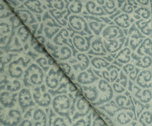 Sushila Vintage Cream Indian Dupatta Pure Cotton Printed Long Stole Hijab