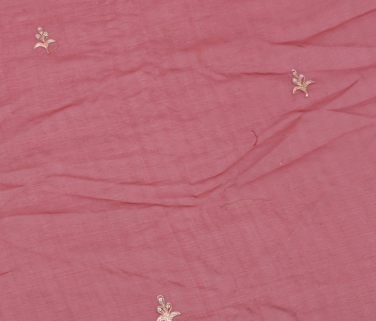 Sushila Vintage Maroon Dupatta Blend Chiffon Silk Hand Beaded Zardozi Long Stole