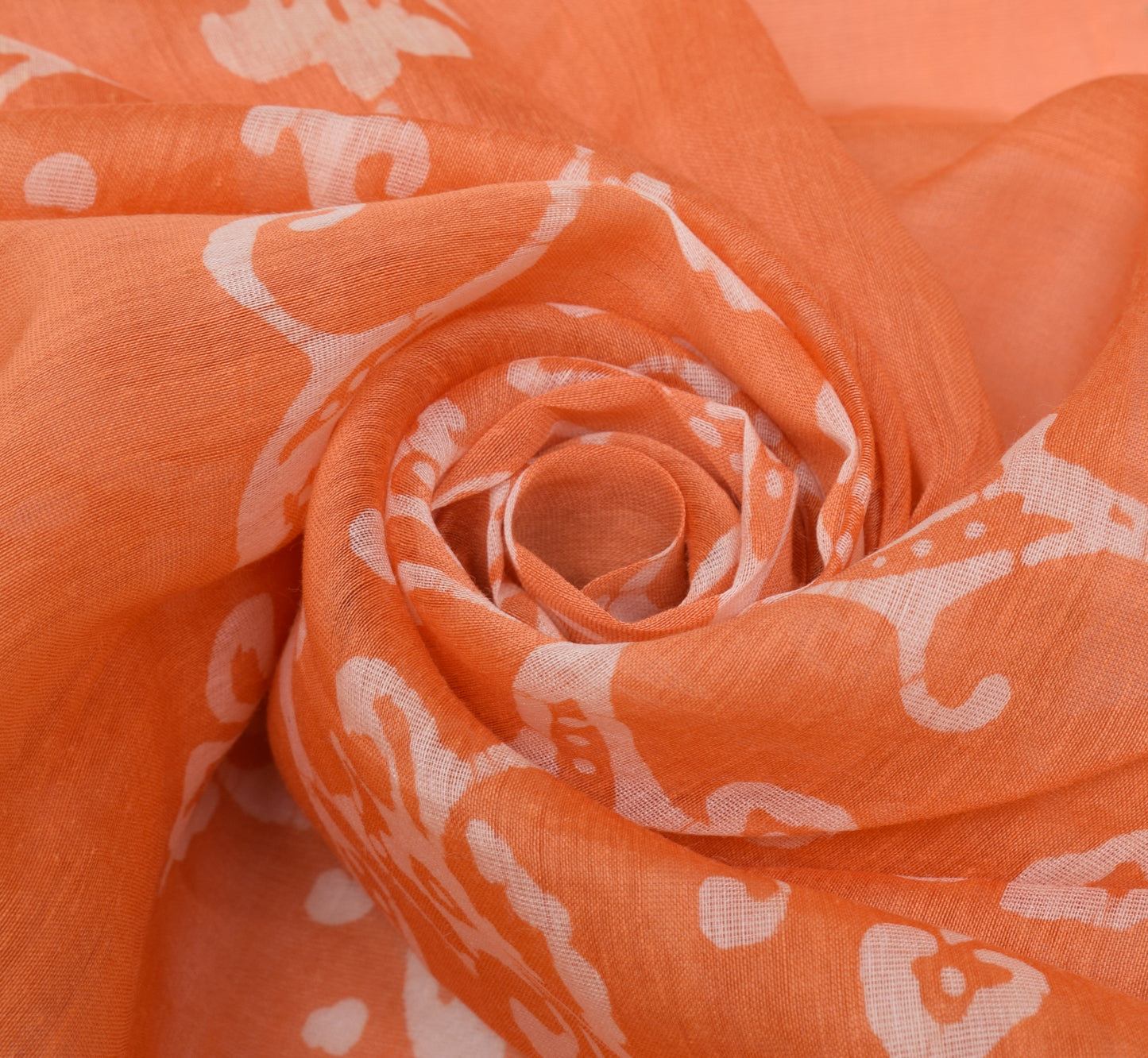 Sushila Vintage Indian Dupatta Pure Cotton Printed Long Stole Hijab Scarves