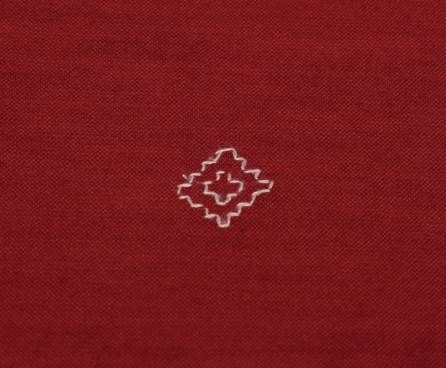 Sushila Vintage Maroon Indian Dupatta Pure Cotton Hand Embroidered Long Stole