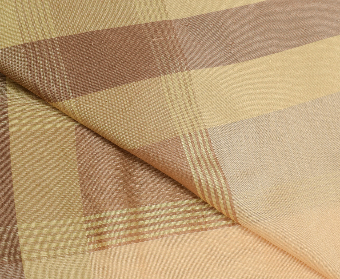 Sushila Vintage Beige Indian Dupatta Blend Silk Woven Long Stole Hijab Scarves