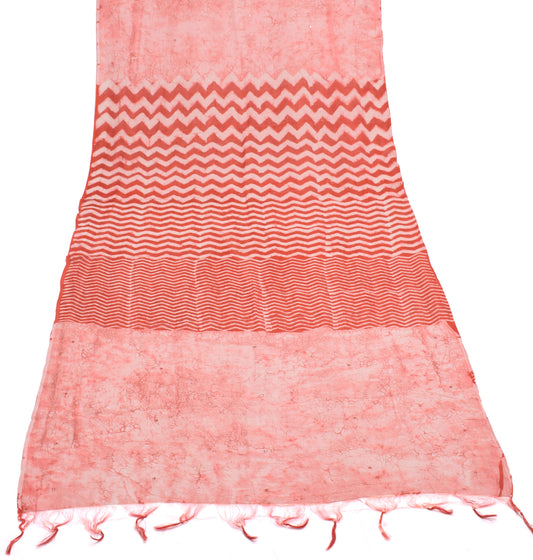 Sushila Vintage Indian Dupatta 100% Pure Cotton Printed Long Stole Scarves
