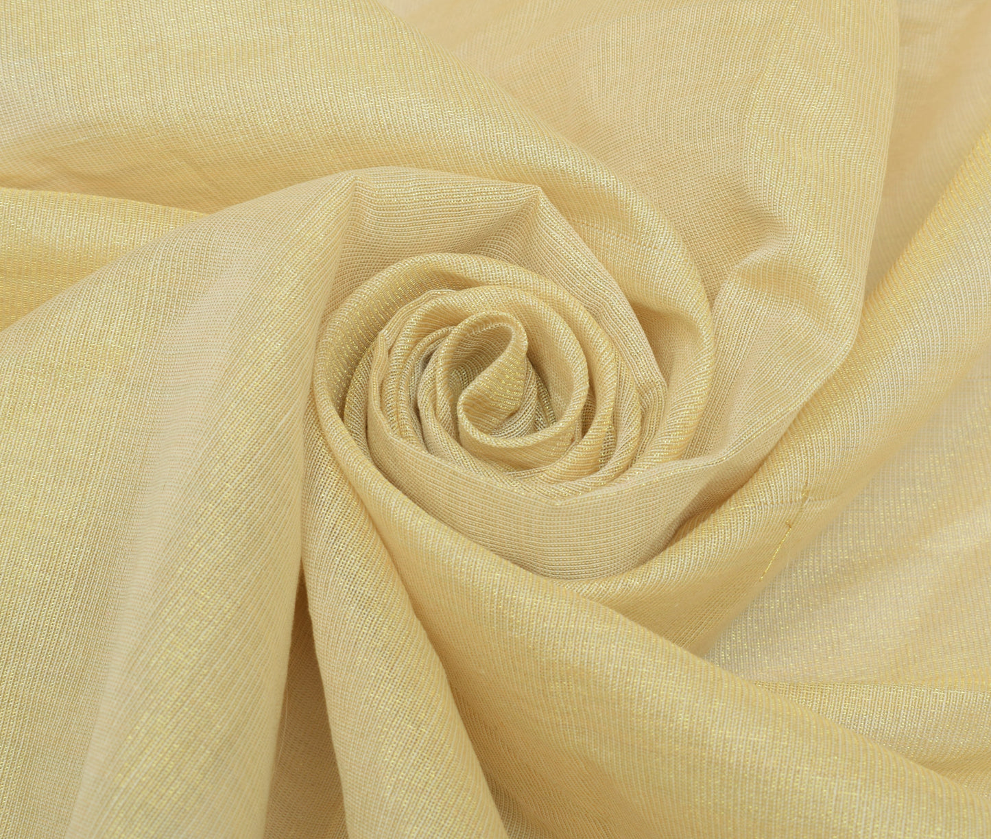 Sushila Vintage Cream Indian Dupatta Blend Tissue Silk Long Stole Scarves