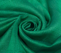 Sushila Vintage Green Indian Dupatta 100% Pure Cotton Printed Long Stole Hijab
