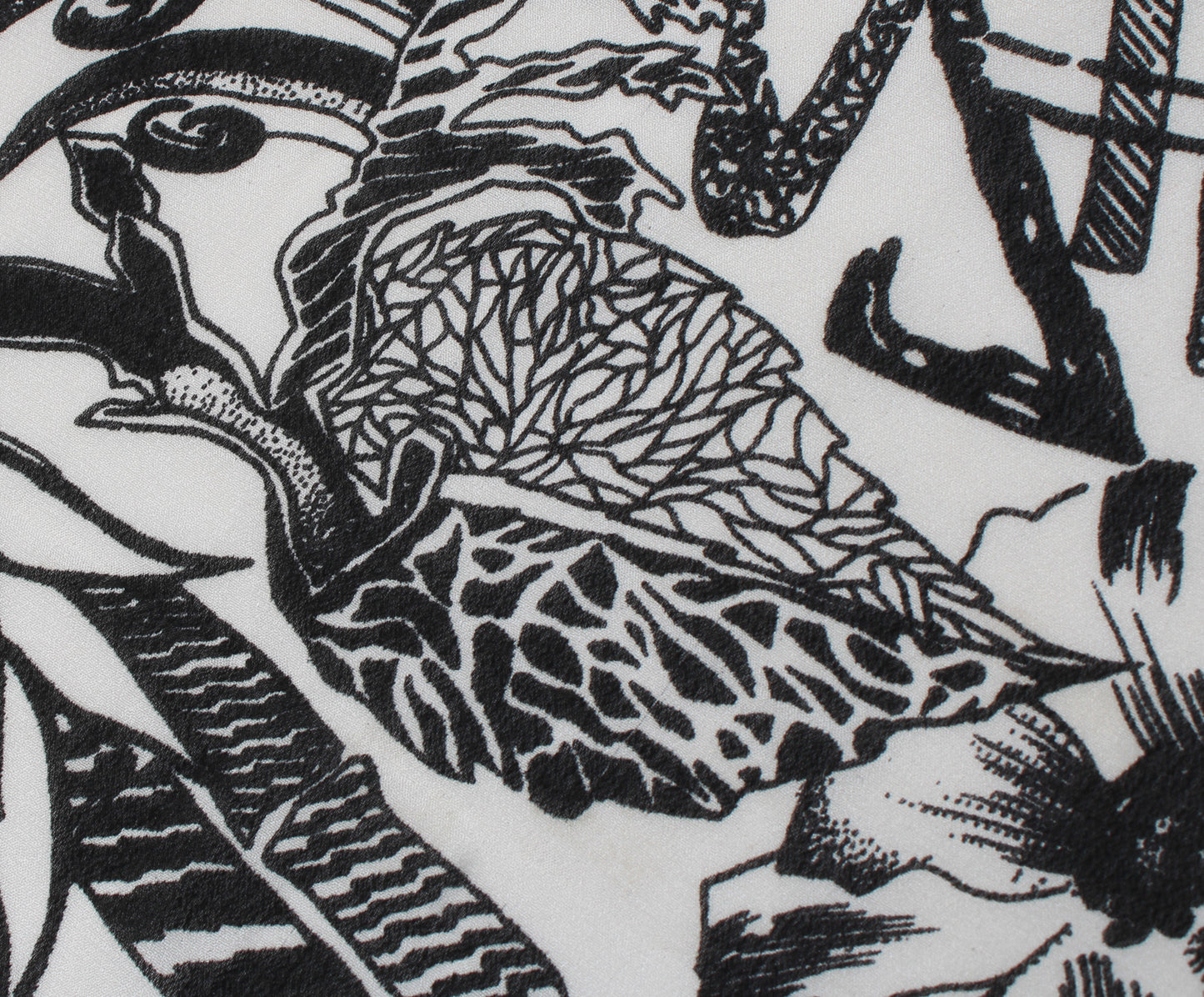 Sushila Vintage White Dupatta Pure Georgette Silk Printed Long Stole Veil