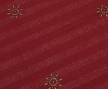 Sushila Vintage Maroon Indian Dupatta 100% Pure Cotton Printed Long Stole Veil