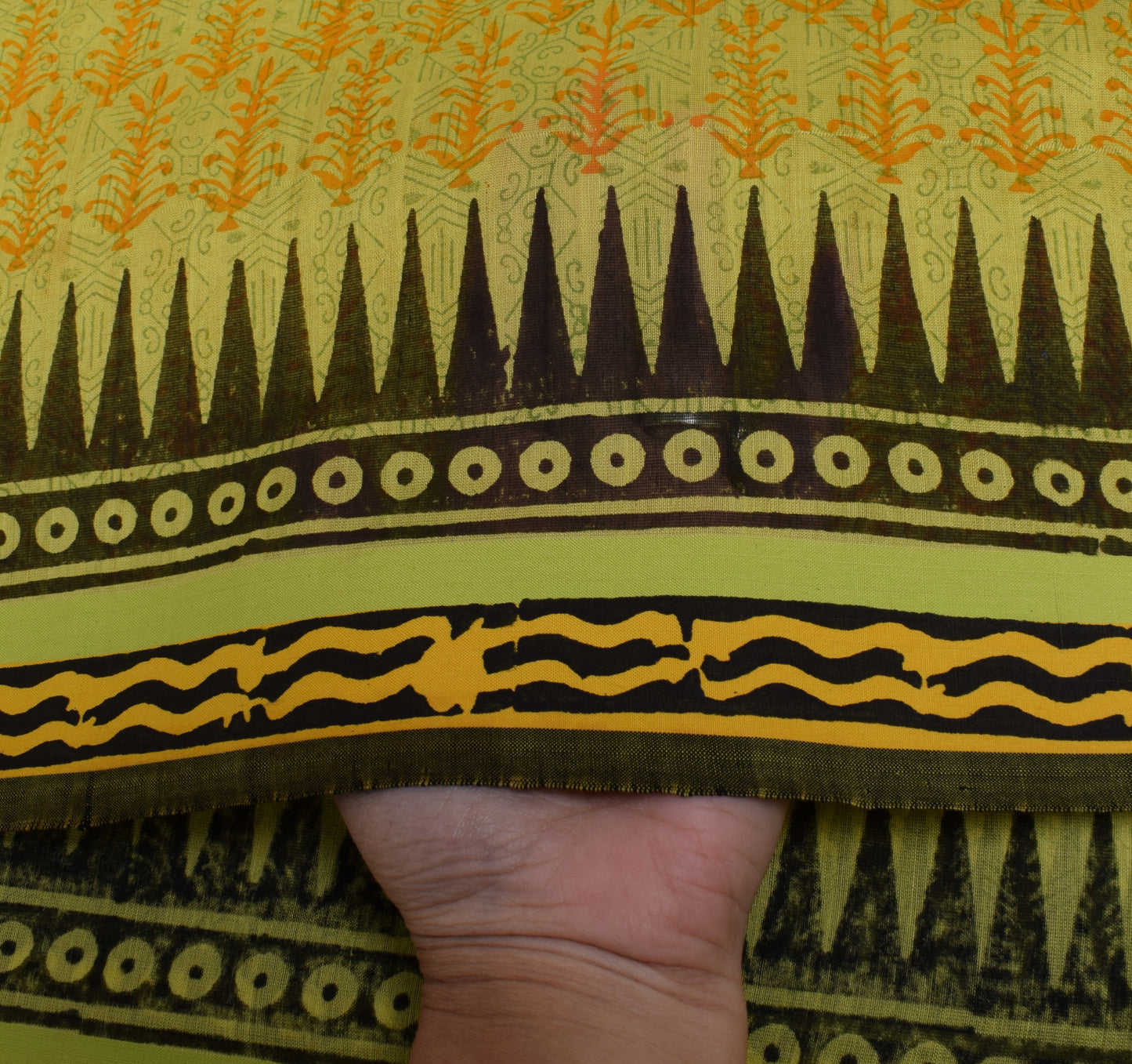 Sushila Vintage Indian Dupatta 100% Pure Cotton Printed Long Stole Hijab