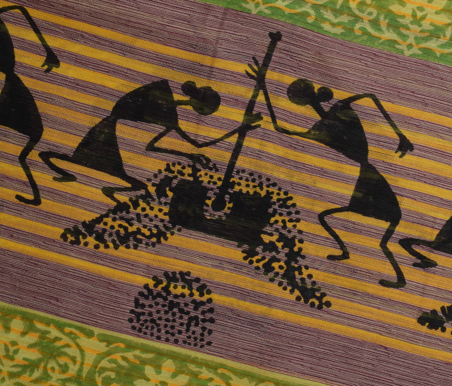 Sushila Vintage Indian Dupatta 100% Pure Cotton Printed Long Stole Hijab