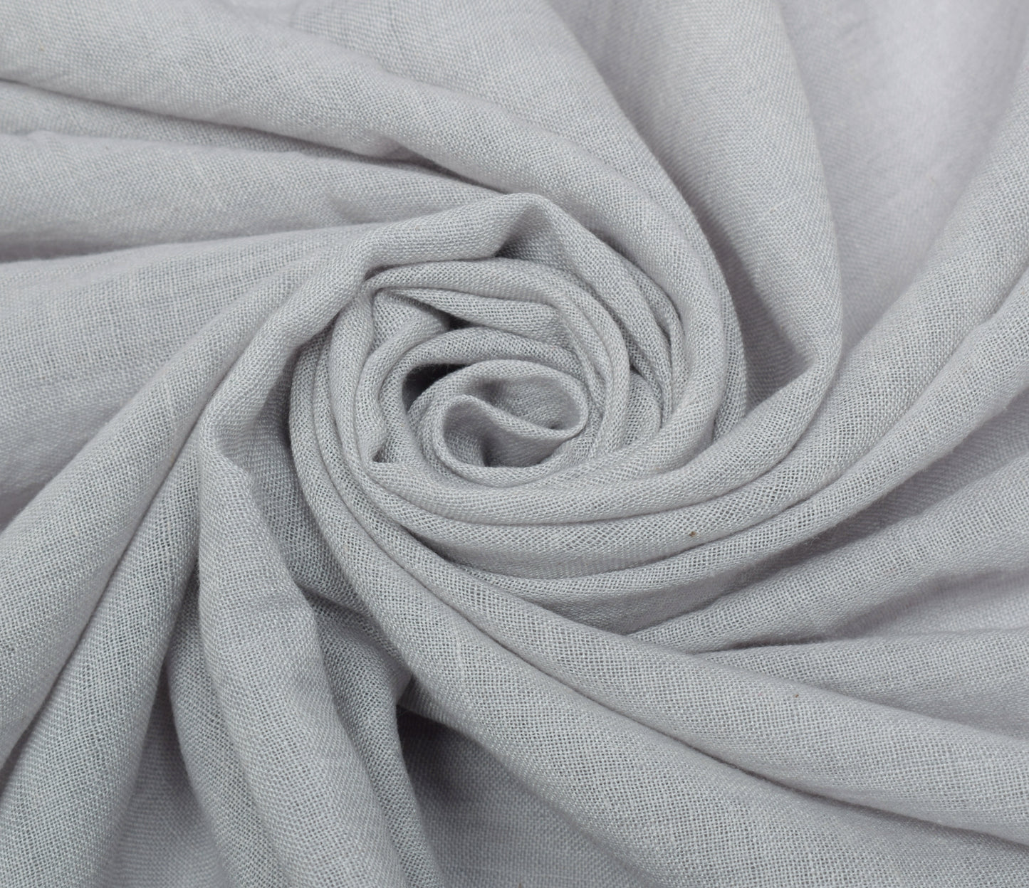 Sushila Vintage Gray Indian Dupatta Pure Cotton Ikkat Woven Long Stole Hijab