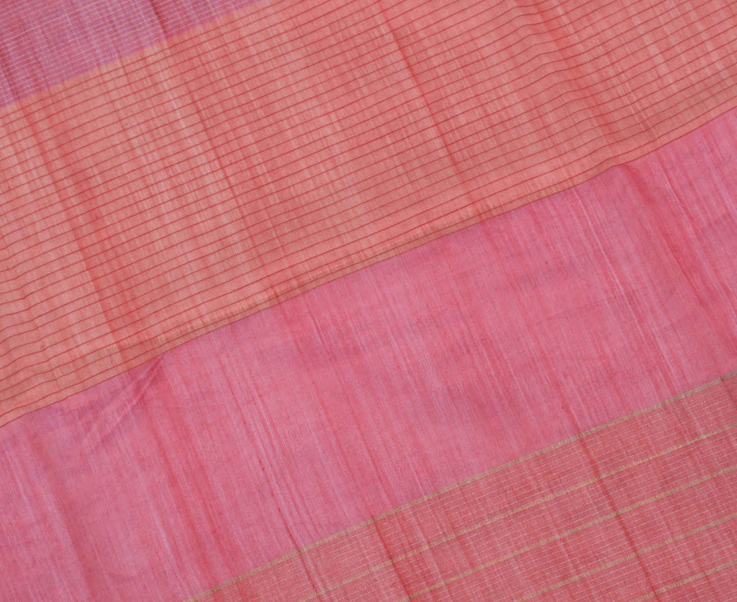 Sushila Vintage Indian Dupatta 100% Pure Silk Zari Woven Long Stole Veil Hijab