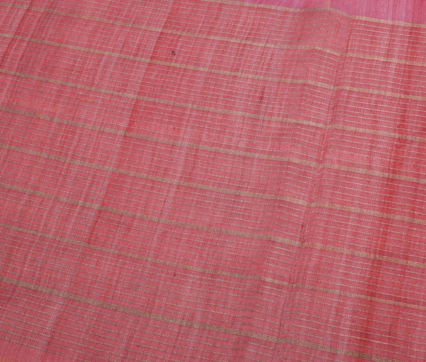 Sushila Vintage Indian Dupatta 100% Pure Silk Zari Woven Long Stole Veil Hijab
