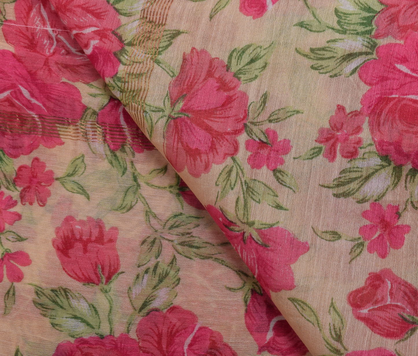 Sushila Vintage Dark Pink Dupatta 100% Pure Cotton Printed Long Stole Veil Hijab