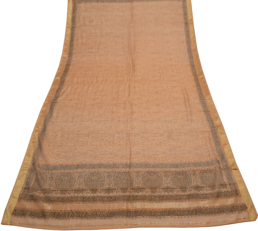 Sushila Vintage Indian Dupatta 100% Pure Cotton Printed Long Stole Veil Hijab